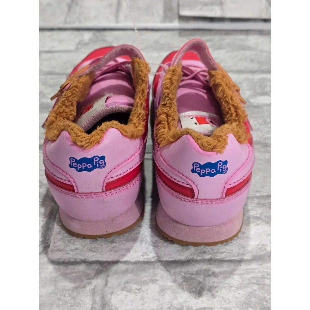 REEBOK Peppa Pig Classic Jogger 3‎ Pink Red Kids Sneakers Shoes Toddler Sz US 1